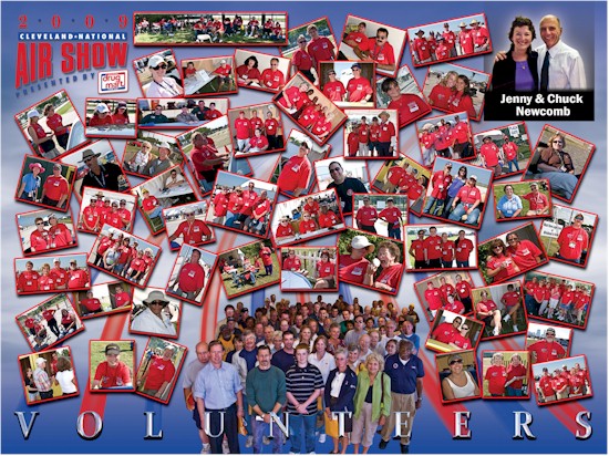 Airshow Volunteer Collage