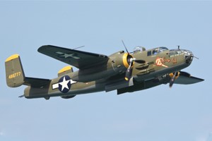 WWII B-25 Mitchell Bomber “Georgie’s Gal”