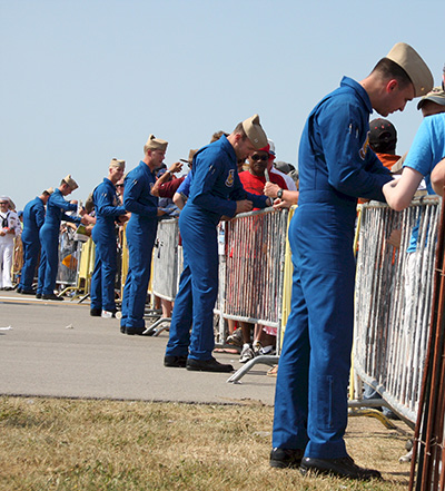 Blue Angels autographs