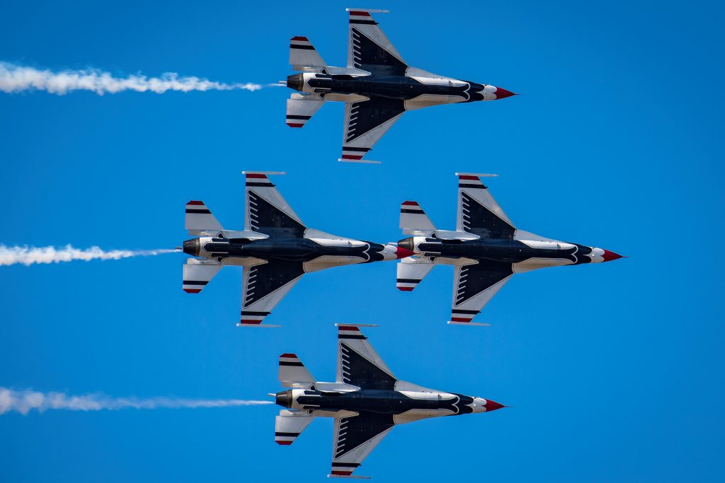 U.S. Air Force Thunderbirds Jet Demonstration Team