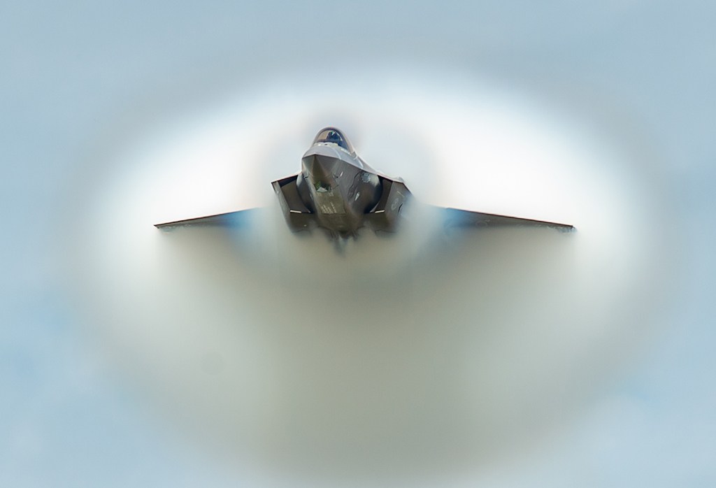 F-35 Heritage Flight Team performs in Bell Fort Worth Alliance AirShow