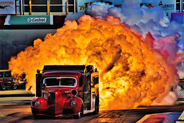 AFTERSHOCK Jet Fire Truck