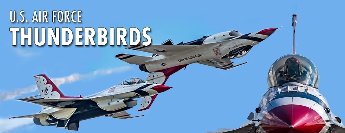 U.S. Air Force Thunderbirds Cleveland National Air Show 2023