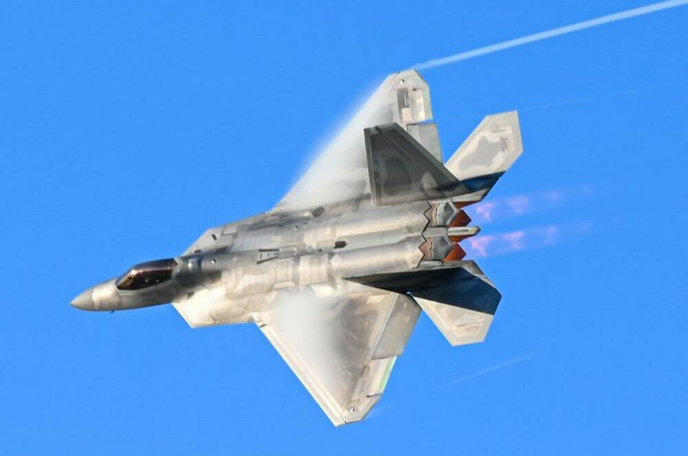 U.S. Air Force F-22 Raptor Tactical Demonstration